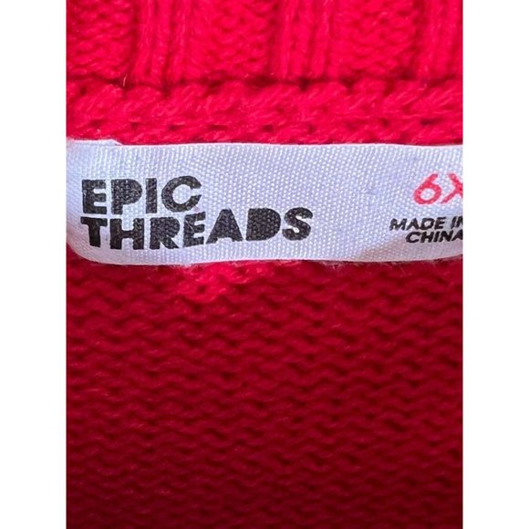 Girls Red Hearts Day 2 Piece Matching Outfit Sweater & Leggings - Picture 8 of 14